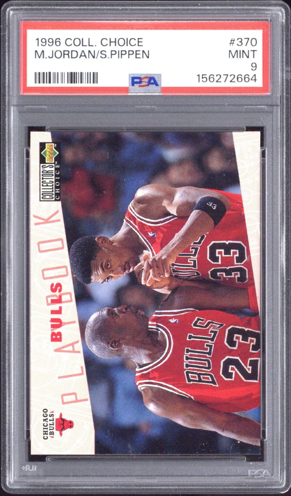 1996 Michael Jordan/Scottie Pippen - Basketball Collector's Choice